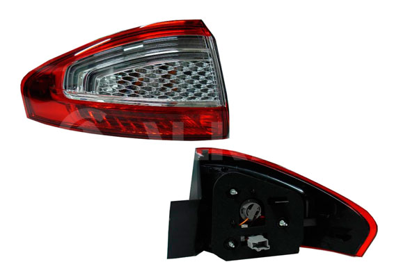 ALKAR Baglygte 2241378 PY21W venstre for FORD
