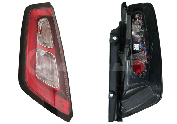 ALKAR Baglygte 2245349 PY21W venstre for FIAT