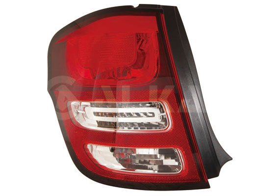ALKAR Baglygte 2261852 PY21W venstre for CITROËN