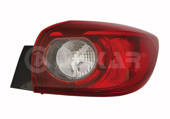 ALKAR Baglygte 2266652 W21/5W højre for MAZDA