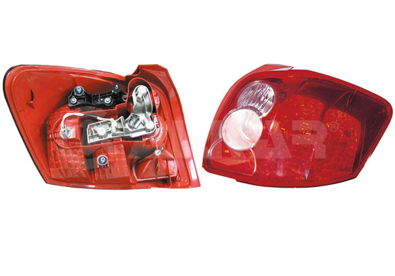 ALKAR Baglygte 2212034 W16W højre for TOYOTA