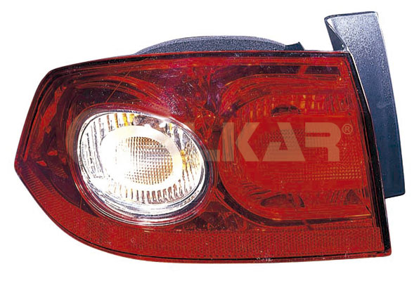 ALKAR Baglygte 2222229 PY21W højre for RENAULT