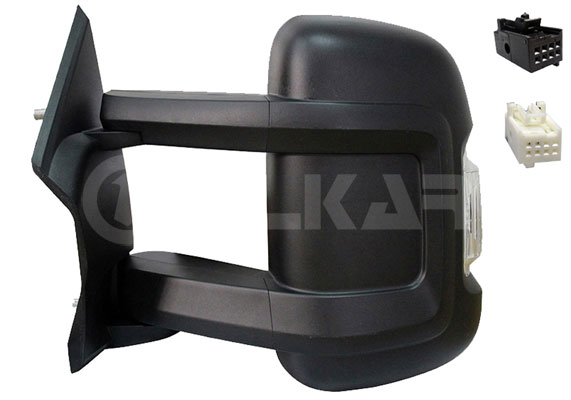 ALKAR Sidespejl 9265922 WY5W venstre for PEUGEOT