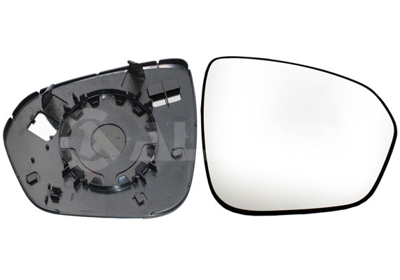 ALKAR Spejlglas, udvendig spejl 6402195 højre for DACIA