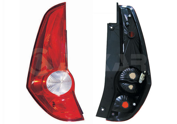 ALKAR Baglygte 2211427 W16W venstre for OPEL