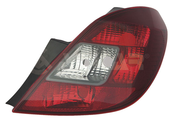 ALKAR Baglygte 2220421 W16W højre for OPEL