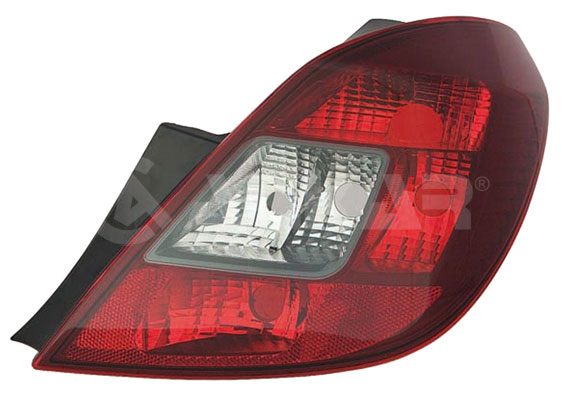 ALKAR Baglygte 2219421 W16W venstre for OPEL