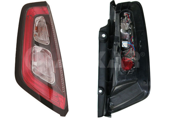 ALKAR Baglygte 2241349 PY21W venstre for FIAT