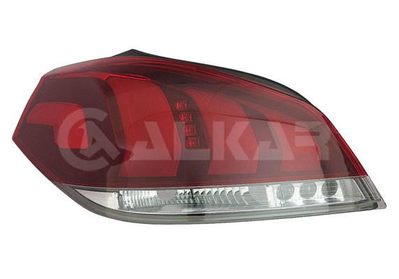 ALKAR Baglygte 2211278 PY21W venstre for PEUGEOT