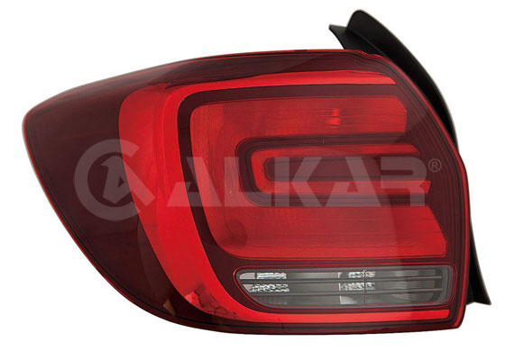 ALKAR Baglygte 2265721 PY21W venstre for RENAULT