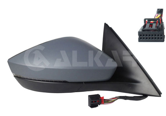 ALKAR Sidespejl 6146746 højre for SKODA