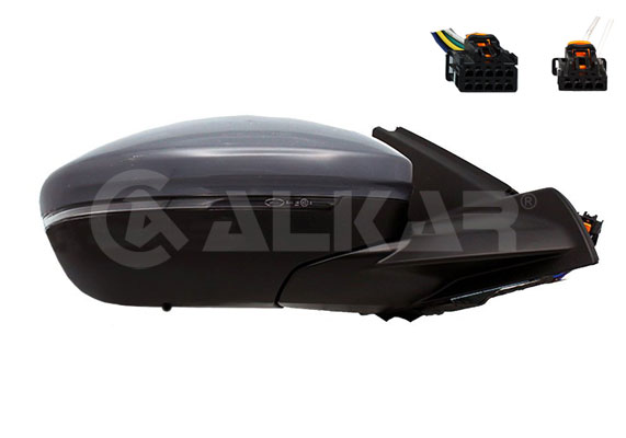 ALKAR Sidespejl 6140312 højre for LANCIA PEUGEOT