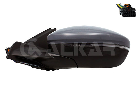 ALKAR Sidespejl 6139312 venstre for LANCIA PEUGEOT