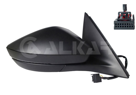 ALKAR Sidespejl 6126746 højre for SKODA