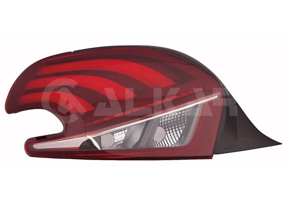 ALKAR Baglygte 2201284 PY21W venstre for PEUGEOT
