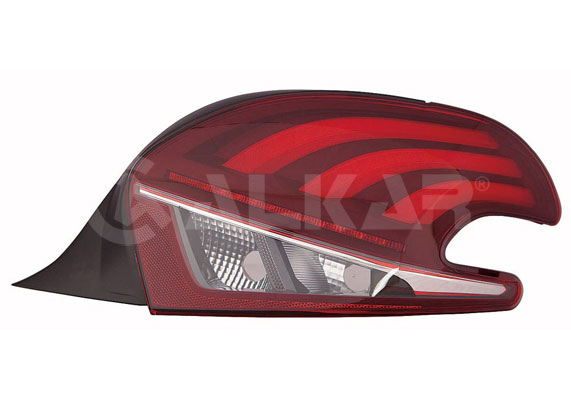 ALKAR Baglygte 2202284 PY21W højre for PEUGEOT