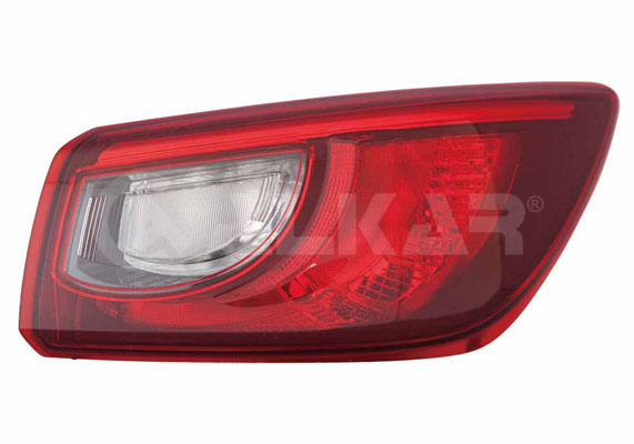 ALKAR Baglygte 2202674 W21/5W højre for MAZDA