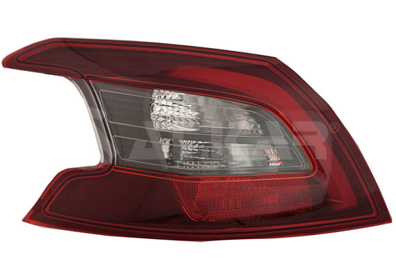 ALKAR Baglygte 2203296 W16W venstre for PEUGEOT