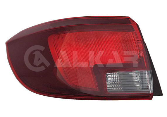 ALKAR Baglygte 2205438 PY21W venstre for OPEL