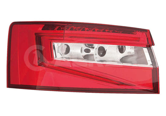 ALKAR Baglygte 2211524 PY21W venstre for SKODA