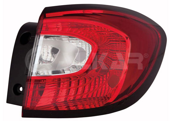 ALKAR Baglygte 2252187 PY21W højre for RENAULT