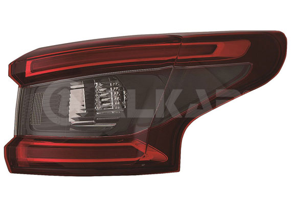 ALKAR Baglygte 2252570 PY21W højre for NISSAN