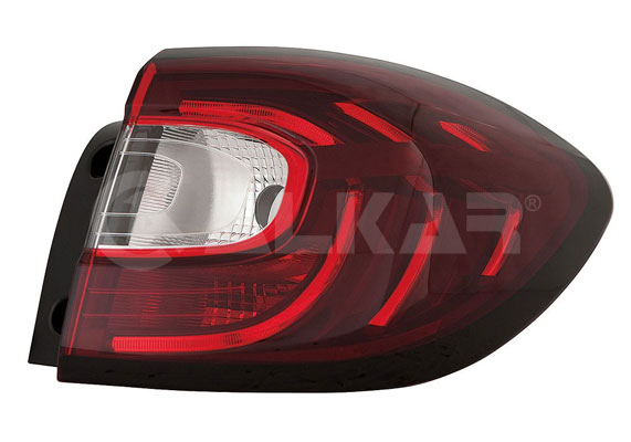 ALKAR Baglygte 2262187 PY21W højre for RENAULT