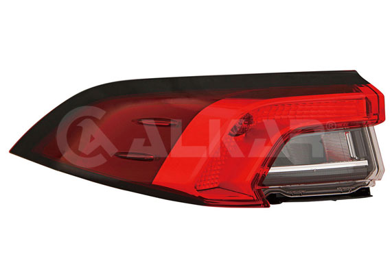 ALKAR Baglygte 2255034 WY21W venstre for TOYOTA