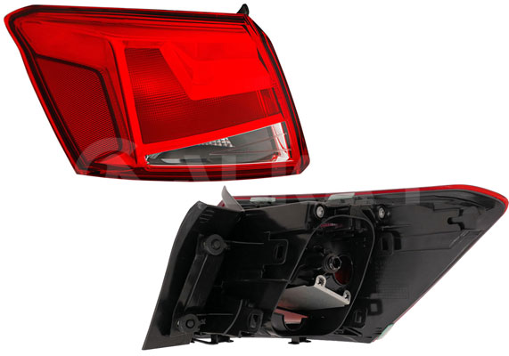 ALKAR Baglygte 2201770 PY21W venstre for SEAT