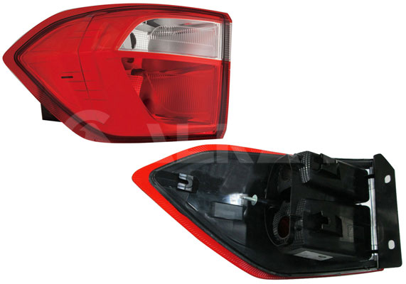 ALKAR Baglygte 2201359 PY21W venstre for FORD