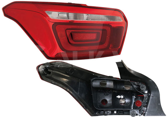 ALKAR Baglygte 2211870 W16W venstre for CITROËN