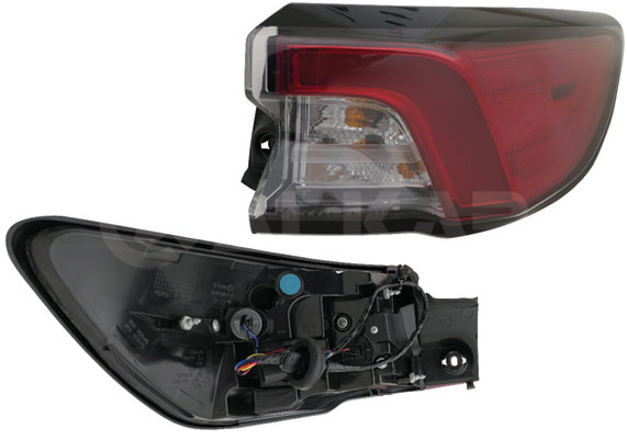 ALKAR Baglygte 2004385 WY21W højre for FORD