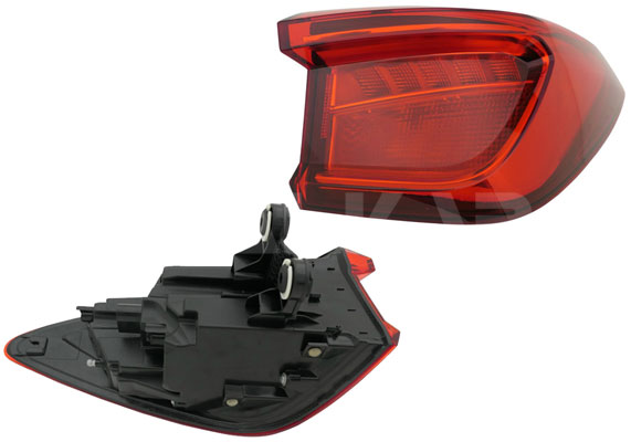 ALKAR Baglygte 2002095 LED højre for SEAT