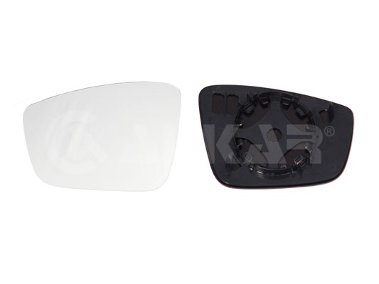 ALKAR Spejlglas, udvendig spejl 6401093 venstre for SEAT SKODA