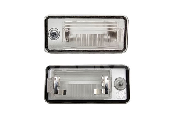 ALKAR Nummerpladelys 2401500 C5W venstre for AUDI