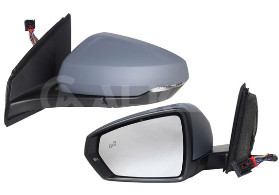ALKAR Sidespejl 6145198 venstre for VW