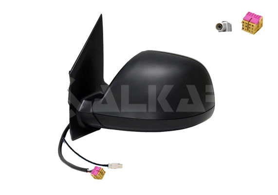 ALKAR Sidespejl 9227912 venstre for VW