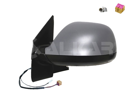 ALKAR Sidespejl 9241928 venstre for VW