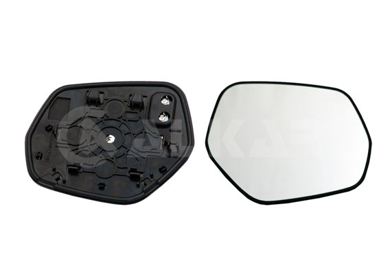 ALKAR Spejlglas, udvendig spejl 6432741 højre for HONDA