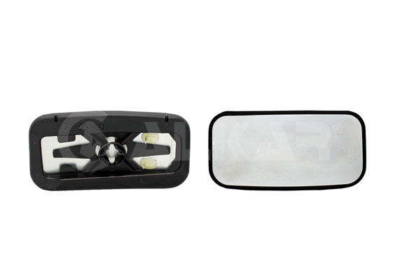 ALKAR Spejlglas, udvendig spejl 6452021 højre for MERCEDES-BENZ