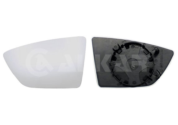 ALKAR Spejlglas, udvendig spejl 6433807 venstre for SEAT