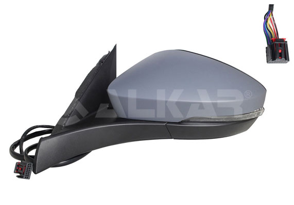 ALKAR Sidespejl 6139531 venstre for VW