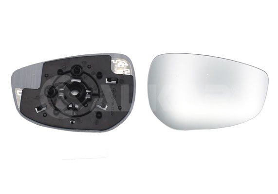 ALKAR Spejlglas, udvendig spejl 6432727 højre for MAZDA