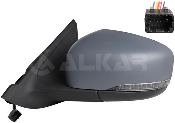 ALKAR Sidespejl 6133208 venstre for DACIA