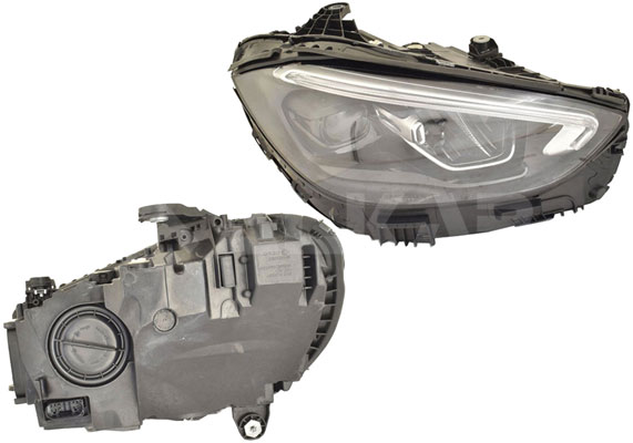 ALKAR Forlygte 2702082 LED højre for MERCEDES-BENZ