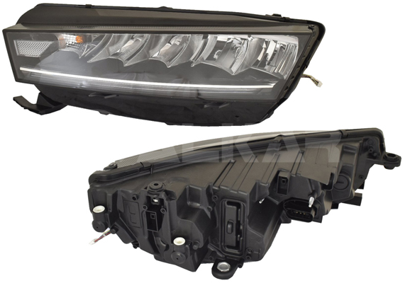 ALKAR Forlygte 2701569 LED venstre for SKODA