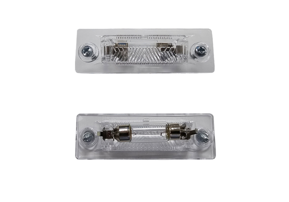ALKAR Nummerpladelys 2401118 C5W højre for VW