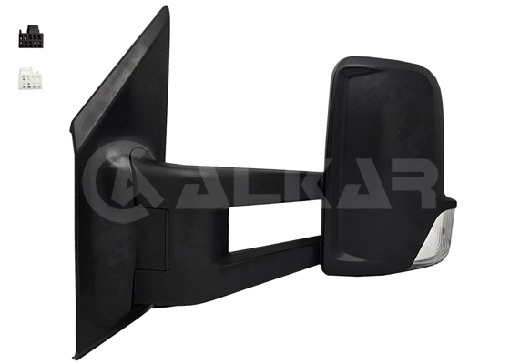 ALKAR Sidespejl 9233021 venstre for MERCEDES-BENZ