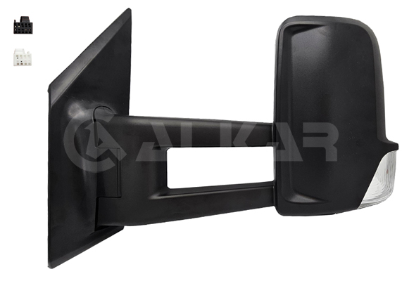 ALKAR Sidespejl 9241021 venstre for MERCEDES-BENZ