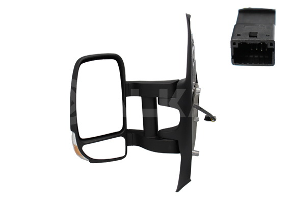 ALKAR Sidespejl 9235907 W16W venstre for OPEL RENAULT